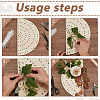2Pcs Wood Wreath Boards DIY-FG0006-77B-3