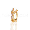 Brass Alloy Boneless Cuff Earrings FS-WG73965-09-2