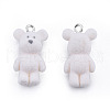 Opaque Resin Pendants RESI-T053-14-1