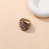 Dunhuang Style Glass Finger Rings FS-WGA00D8-08-1