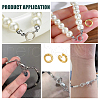   10Pcs 925 Sterling Silver Open Jump Rings STER-PH0002-90-6