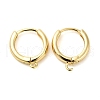 Brass Hoop Earrings X-EJEW-K083-33G-1