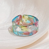 Blooming Acrylic Cuff Rings FS-WGC1E19-07-1
