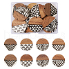 Cheriswelry 16Pcs 4 Styles Resin & Walnut Wood Pendants RESI-CW0001-13-1