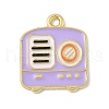 Alloy Enamel Pandants FIND-M083-04F-G-1