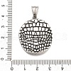 304 Stainless Steel Pendants STAS-A112-11AS-3