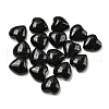 Natural Black Stone Cabochons G-H309-01-06-1