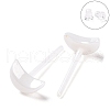 Hypoallergenic Bioceramics Zirconia Ceramic Stud Earrings EJEW-Z023-10E-1