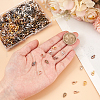 SOFPLATE 800Pcs 8 Colors Zinc Alloy Lobster Claw Clasps FIND-SP0001-32-3