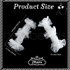 Lace Fabric Arm Sleeves AJEW-WH20009-46-2