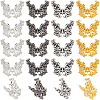 SUNNYCLUE 120Pcs 4 Colors Alloy Beads FIND-SC0011-91-1