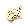 304 Stainless Steel Pendants STAS-R153-33G-2