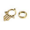 Ion Plating(IP) 304 Stainless Stee Locket Pendants STAS-S132-11G-01-2