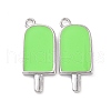 Ion Plating(IP) Brass Enamel Pendants KK-A168-16-06P-2