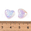 UV Plating Acrylic Cabochons OACR-H121-02A-3