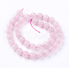 Natural White Jade Bead Strands X-G-R165-10mm-22-2