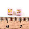 Plating Acrylic Beads OACR-N140-01D-M-3