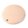 304 Stainless Steel Pendants STAS-O142-65RG-3