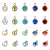 ARRICRAFT 20Pcs 10 Style 304 Stainless Steel Charms STAS-AR0001-23-1
