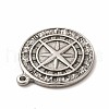 Non-Tarnish 304 Stainless Steel Pendants STAS-P322-16P-3