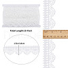 Gorgecraft 15 Yards Polyester Stitchwork Lace OCOR-GF0002-40A-2