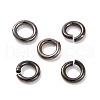 Brass Open Jump Rings KK-G514-01C-B-1