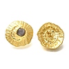 304 Stainless Steel Plastic Stud Earrings EJEW-M070-02-5