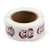 Christmas Round with Word Roll Stickers DIY-S045-01C-3