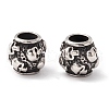 304 Stainless Steel European Beads STAS-M298-25AS-2