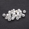 Handmade Silver Foil Glass Beads FOIL-R054-10mm-18-1