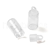 20Pcs Glass Bottle Pendant Decorations CON-FS0001-06-4