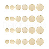 Craftdady 60Pcs 6 Style 304 Stainless Steel Cabochon Settings STAS-CD0001-11-1