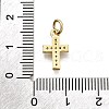 Brass Micro Pave Cubic Zirconia Pendants KK-Z100-39G-03-3
