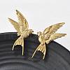 304 Stainless Steel Stud Earrings EJEW-Q027-01G-1