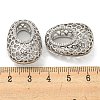 Brass Micro Pave Cubic Zirconia Pendants KK-P250-01P-3