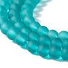 20 Colors Transparent Glass Beads Strands FGLA-X0002-01-6mm-3