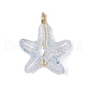 Transparent Acrylic Pendants PALLOY-JF03994-02-3