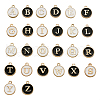 Double-sided Alloy Enamel Charms ENAM-TA0001-04-1