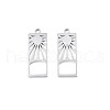 201 Stainless Steel Pendants STAS-T063-171P-2