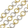 Ion Plating(IP) 304 Stainless Steel Two-Tone Link Chains CHS-M006-12PG-1