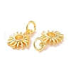 Brass Charms X-KK-G418-24G-3