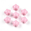Opaque Acrylic Beads SACR-T017-37C-1