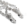 Alloy Rhinestone Hair Chain OHAR-M044-02B-S-3
