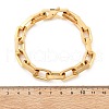 304 Stainless Steel Link Chain Bracelets for Women Men BJEW-A031-06G-4