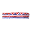 2Pcs 2styles Handmade Glass Seed Beaded Bracelets for Women BJEW-MZ00156-3