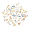 30Pcs 6 Styles Alloy Enamel Pendants ENAM-CJ0005-22-8