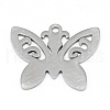 Non-Tarnish 201 Stainless Steel Stamping Blank Tag Pendants STAS-T008-008-1-1