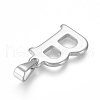 Non-Tarnish 304 Stainless Steel Pendants STAS-F106-95P-B-01-2