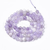 Natural Amethyst Beads Strands G-R465-06-2