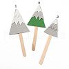 Paper Christmas Trees Cake Insert Card Decoration DIY-H108-30-2